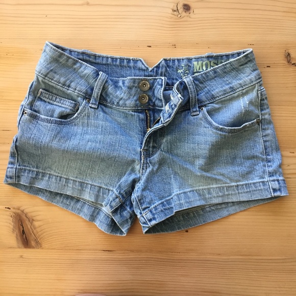 EUC denim jean shorts size 1 - Picture 2 of 6